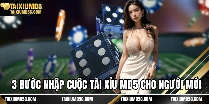 3 bước nhập cuộc tài xỉu MD5 cho người mới